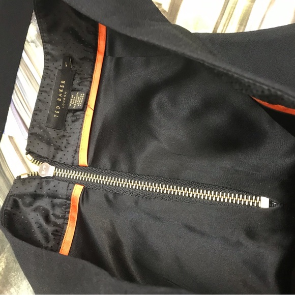 Ted Baker Parquet Geo Print Skirt Black TB Size 1 US 2-4 XS - Picture 9 of 10